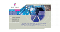 Desktop Screenshot of ceriumoptical.com
